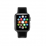 Elobeth Apple Watch Metal Tokal Kay (38/40mm)-Black