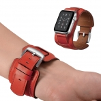 Elobeth Apple Watch Deri Kay (38mm/40mm)-Red