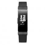 Elobeth Fitbit Inspire HR Deri Kay (Large)-Black