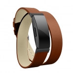 Elobeth Fitbit Inspire HR Deri Kay (Large)-Brown