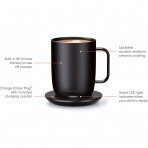 Ember Scaklk Kontroll Akll Kupa (2.Nesil)(410ml)-Black