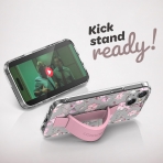 Encased Finger Loop Apple iPhone 15 Plus Klf-Pink Flowers