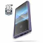 Encased Galaxy Note 10 Plus Rebel Serisi Klf (MIL-STD-810G)-Purple
