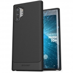 Encased Galaxy Note 10 Plus Thin Armor K�l�f Seti (2 Adet)-Black