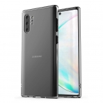 Encased Galaxy Note 10 Plus Thin Armor K�l�f Seti (2 Adet)-Black