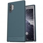 Encased Galaxy Note 10 Plus Thin Armor K�l�f Seti (2 Adet)-Blue