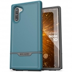 Encased Galaxy Note 10 Rebel Serisi Kemer Klipsli Klf (MIL-STD-810G)-Blue