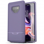 Encased Galaxy Note 9  Rebel Serisi Klf (MIL-STD-810G)-Purple