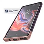 Encased Galaxy Note 9 Slimshield Serisi Klf-Purple Rose Gold