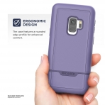 Encased Galaxy S9 Plus Rebel Seri Klf (MIL-STD-810G)-Purple