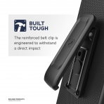 Encased Galaxy S9 Plus Reveal Seri Klipsli effaf Klf- Crystal Black
