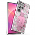 Encased Loop Serisi Galaxy S24 Ultra Klf-Pink Flowers