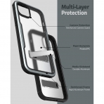 Encased iPhone 14 Pro Ekran Koruyuculu Kickstand Klf-Gunmetal