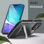 Encased iPhone 14 Pro Ekran Koruyuculu Kickstand Klf-Purple Gradient