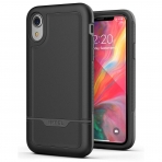 Encased iPhone XR Rebel Serisi Kemer Klipsli Klf (MIL-STD-810G)-Black