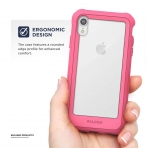 Encased iPhone XR Falcon Serisi effaf Klf-Pink