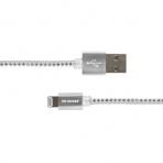 End Scene Lightning to USB Kablo-Silver-Silver 