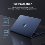 EooCoo MacBook Air M3 Ultra nce Klf (15 in)-Midnight Clear 