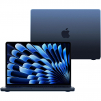 EooCoo MacBook Air M3 Ultra nce Klf (15 in)-Midnight Clear 