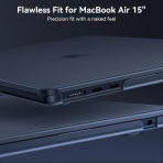 EooCoo MacBook Air Ultra �nce Koruyucu K�l�f (15 in�)-Midnight Clear 