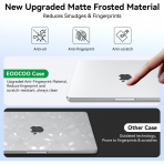 EooCoo MacBook Air Ultra �nce Koruyucu K�l�f (15 in�)-Matte Clear