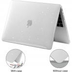 EooCoo MacBook Pro M4 Klf (14 in)-Sparkly Clear