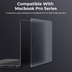 EooCoo MacBook Pro M4 Klf (14 in)-Matte Midnight Blue