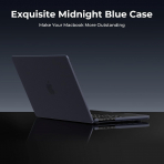 EooCoo MacBook Pro M4 Klf (14 in)-Matte Midnight Blue