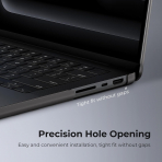 EooCoo MacBook Pro M4 Uyumlu Klf (14 in)-Space Black 