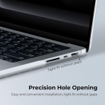 EooCoo MacBook Pro M4 Uyumlu Klf (14 in)-Matte Clear