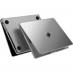 EooCoo MacBook Pro M4 Uyumlu Klf (14 in)-Space Gray Clear