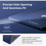 EooCoo MacBook Pro M4 Uyumlu Klf (13 in)-Crystal Midnight 