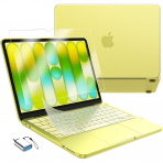 EooCoo Mat Sert MacBook Neo Laptop K�l�f Seti-Citrus Clear