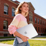 EooCoo Mat Sert MacBook Neo Laptop K�l�f Seti-Matte Clear