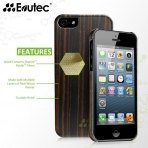 Evutec Apple iPhone 5/5S Wood S K�l�f-Ebony