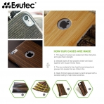 Evutec Apple iPhone 5/5S Wood S K�l�f-Ebony