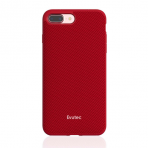 Evutec iPhone 7 Plus AERGO Balistik Ergonomik Klf (MIL-STD-810G)-Red