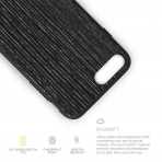 Evutec iPhone 7 Plus AER Ahap Desen Klf (Ara in Tutucu Dahildir)- Black Apricot