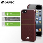 Evutec Apple iPhone SE/5/5S Karbon Kozane SP Klf-Red