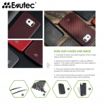 Evutec Apple iPhone SE/5/5S Karbon Kozane SP Klf-Red