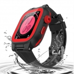 Ezanmull Apple Watch Su Geirmez Kay (44mm)-Red