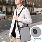 FINPAC MacBook Air/Pro Omuz antas (13 in)-Grey