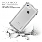 FITFORT iPhone 7 Su Ge�irmez K�l�f-Black