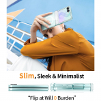 FNTCASE Galaxy Z Flip 8 MagSafe Ekran Koruyuculu K�l�f-Clear