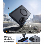 FNTCASE Galaxy Z Fold 8 K�l�f-Black