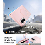 FNTCASE Galaxy Z Fold 8 K�l�f-Light Pink