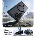 FNTCASE Galaxy Z Fold 8 Ultra K�l�f-Black