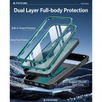 FNTCASE Google Pixel 11/11 Pro Korumal� Standl� K�l�f-Green