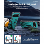 FNTCASE Google Pixel 11/11 Pro Korumal� Standl� K�l�f-Green