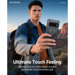 FNTCASE Google Pixel 11/11 Pro Korumal� Standl� K�l�f-Black
